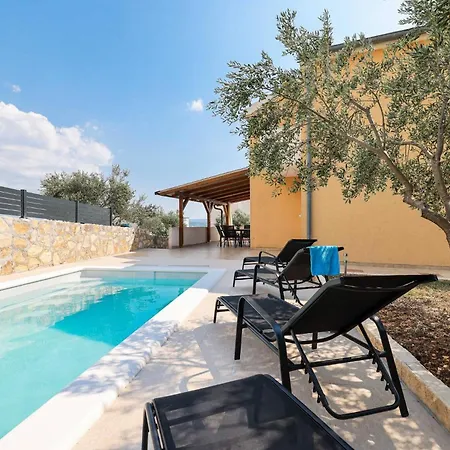 בית נופש My Dalmatia - Nekic With Private Swimming Pool And Sea View *